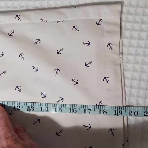 NWT Zac & Rachel Women's Golf Skort White/Navy Anchors Size 18W 2 Pocket - Picture 12 of 12